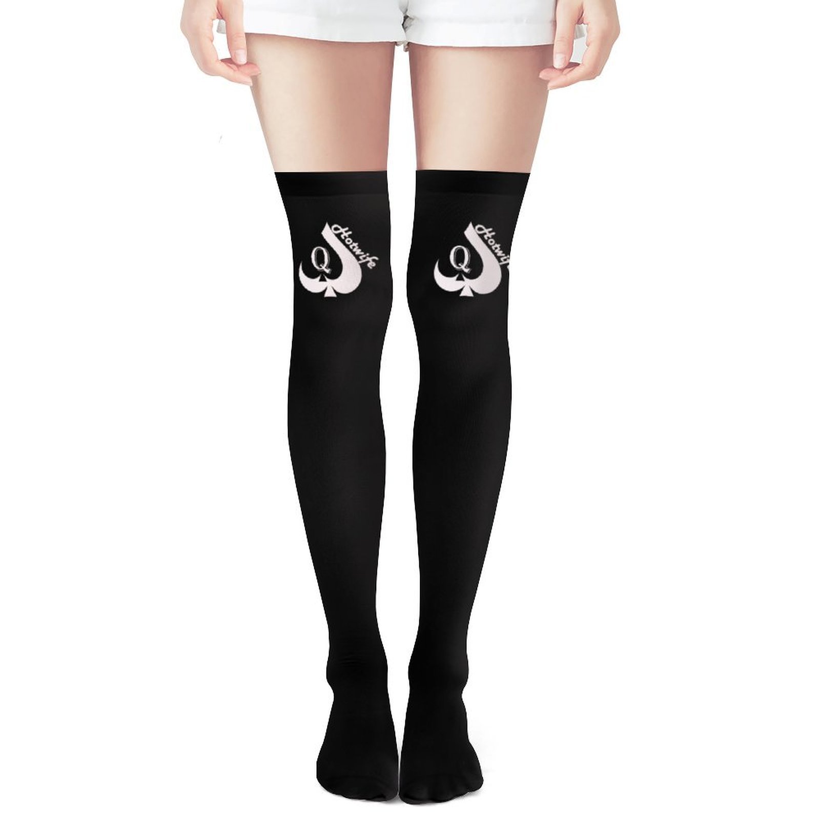 Knee High Sock Women - ถุงเท้ายาวสไตล์สาวเซ็กซี่ ถุงเท้ายาวมาตรฐานสำหรับผู้หญิง ถุงเท้าสำหรับการแสดง