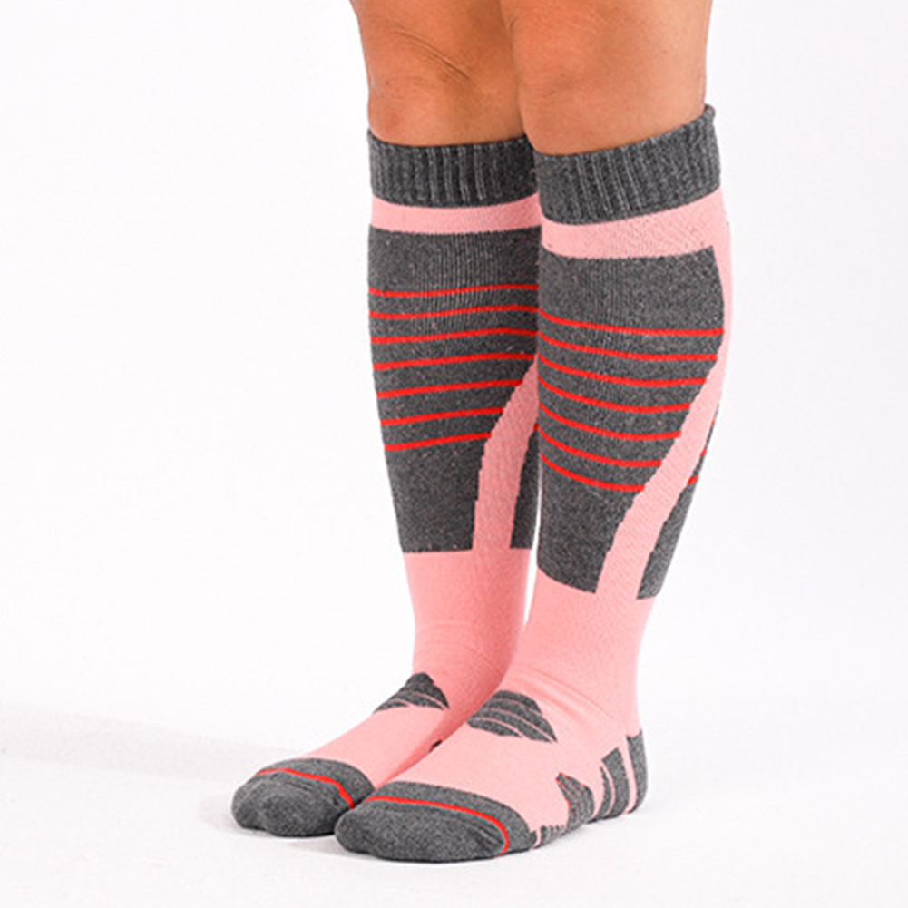Thermal Sock Winter - ฤดูหนาวถุงเท้าสกีความร้อนขี่จักรยานฟุตบอลสโนว์บอร์ดถุงเท้าปีนเขากีฬาถุงเท้าผู้หญิงเล่นสกีกลางแจ้งขี่จักรยานวิ่งเดินป่า