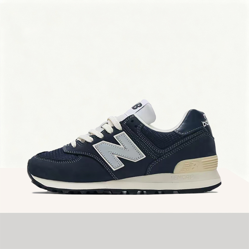 New Balance Shoes 574 - New Balance × POTTERYNB 574 รองเท้าผ้าใบหุ้มข้อต่ำสีน้ำเงินเข้มสำหรับทุกเพศ