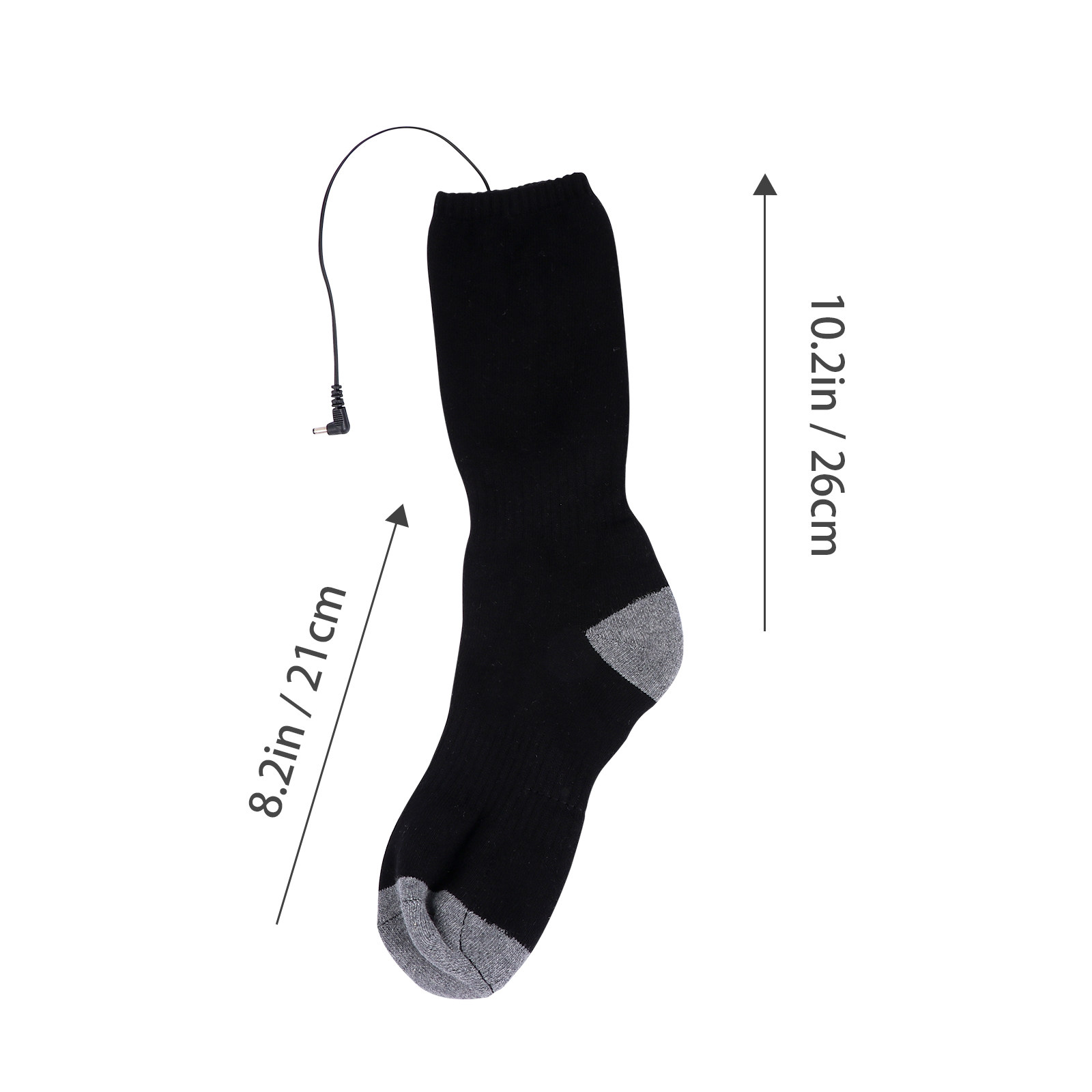 ถุงเท้าทำความร้อน 1 ชุด ใช้พลั - Thermal Sock Winter บทวิจารณ์และราคา